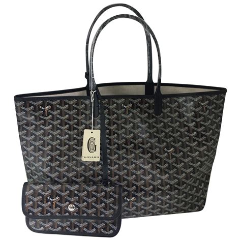 saint louis goyard noir|goyard st louis tote dimensions.